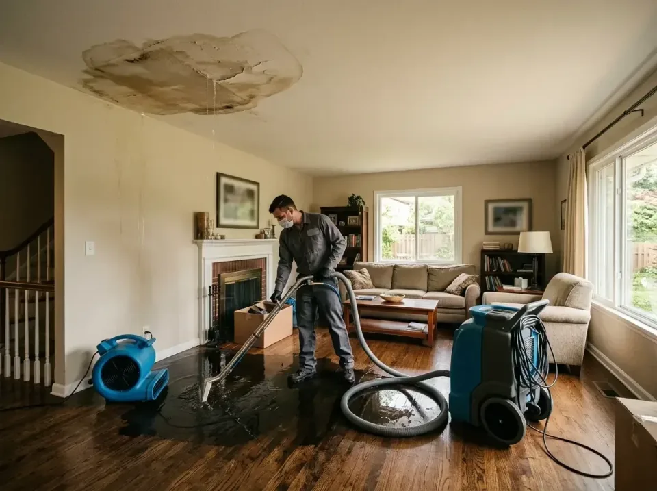attic-pipe-burst-ceiling-drip-008 — frequently asked questions, Water Damage Restoration & Carpet Care in Hollandale, MS